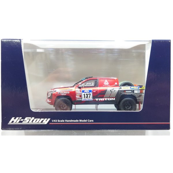 画像1: Hi Story 1/43 MITSUBISHI TRITON Asia Cross Country Rally 2024 No.137