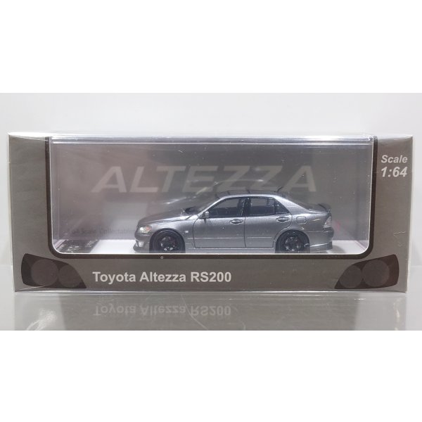 画像1: MODEL 1 1/64 Toyota Altezza RS200 (SXE10) Gunmetal Gray