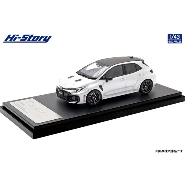 画像2: Hi Story 1/43 Toyota GR COROLLA RZ (2025) Platinum White Pearl Mica