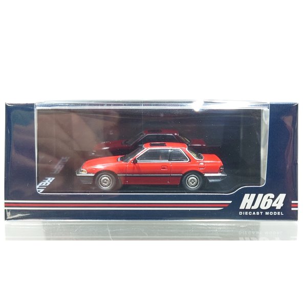 画像1: Hobby Japan 1/64 Honda Prelude AB 前期型 Genuine Optional Wheels Red