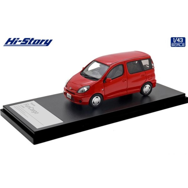 画像2: Hi Story 1/43 Toyota FunCargo X (1999) Super Red V