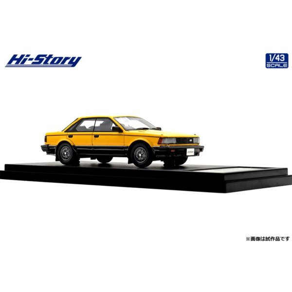 画像4: Hi Story 1/43 NISSAN BLUEBIRD 4DOOR HARDTOP TURBO SSS-S (1983) Yellow Two-Tone