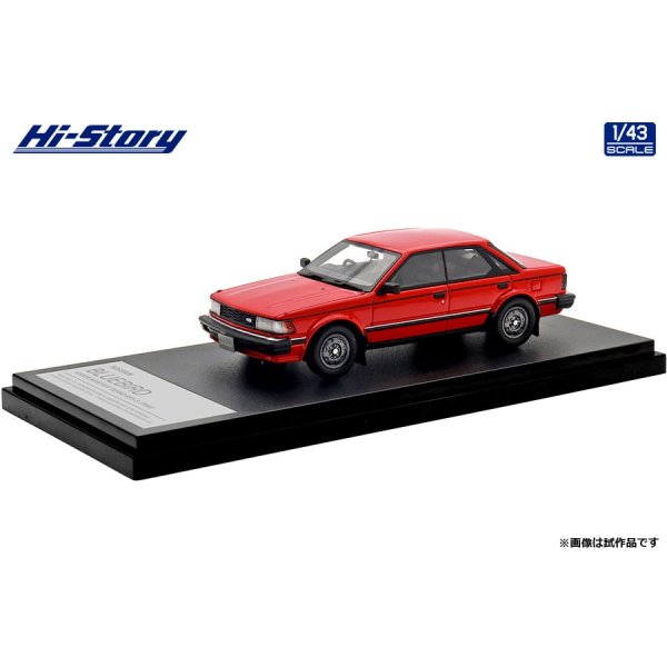 画像2: Hi Story 1/43 NISSAN BLUEBIRD 4DOOR HARDTOP TURBO SSS-S (1983) Red