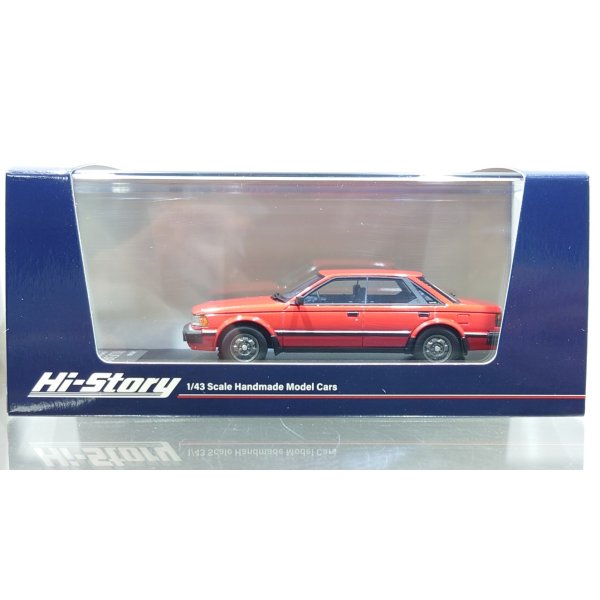 画像1: Hi Story 1/43 NISSAN BLUEBIRD 4DOOR HARDTOP TURBO SSS-S (1983) Red
