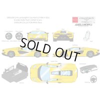 EIDOLON 1/43 Lamborghini Countach LPI 800-4 2022 Grande Giallo Pearl Limited 32 pcs.