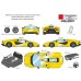画像1: EIDOLON 1/43 Lamborghini Countach LPI 800-4 2022 Grande Giallo Pearl Limited 32 pcs. (1)