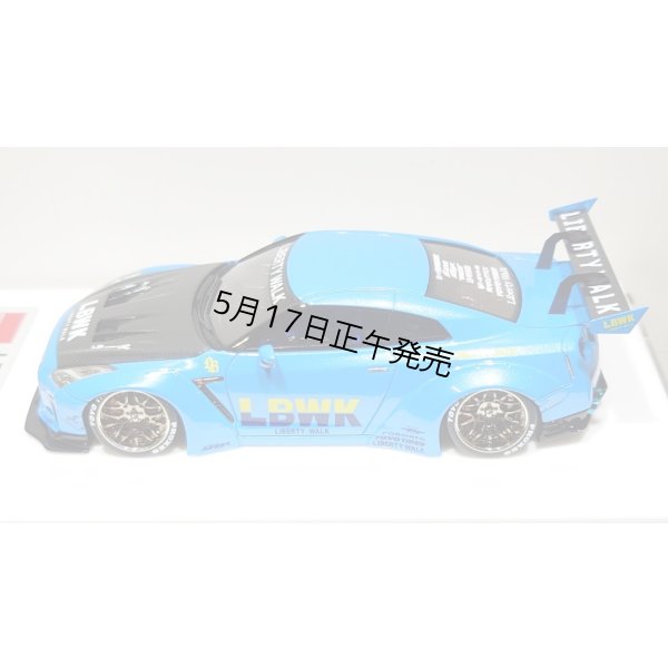 画像5: EIDOLON 1/43 LB WORKS GT-R Type 1.5 (LB-Silhouette GT Wing) Azzurro Pear Limited 32 pcs.
