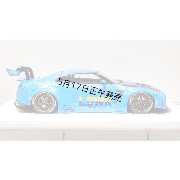 画像7: EIDOLON 1/43 LB WORKS GT-R Type 1.5 (LB-Silhouette GT Wing) Azzurro Pear Limited 32 pcs.