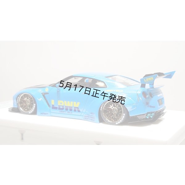 画像4: EIDOLON 1/43 LB WORKS GT-R Type 1.5 (LB-Silhouette GT Wing) Azzurro Pear Limited 32 pcs.