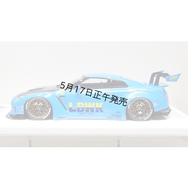 画像3: EIDOLON 1/43 LB WORKS GT-R Type 1.5 (LB-Silhouette GT Wing) Azzurro Pear Limited 32 pcs.