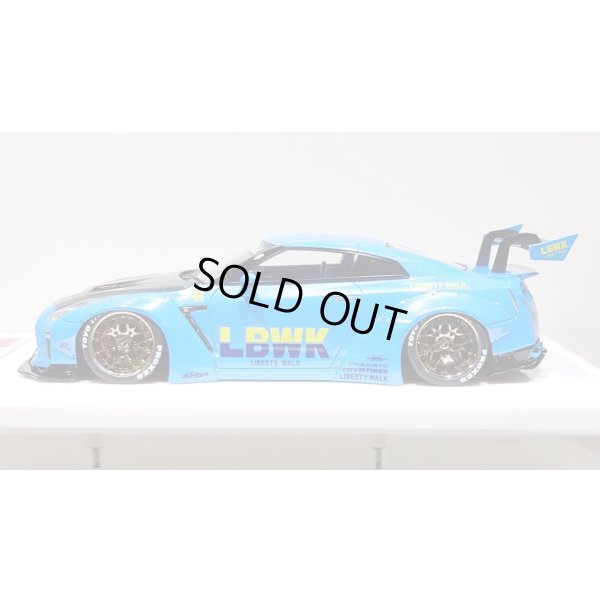 画像2: EIDOLON 1/43 LB WORKS GT-R Type 1.5 (LB-Silhouette GT Wing) Azzurro Pear Limited 32 pcs.