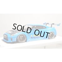 EIDOLON 1/43 LB WORKS GT-R Type 1.5 (LB-Silhouette GT Wing) Azzurro Pear Limited 32 pcs.