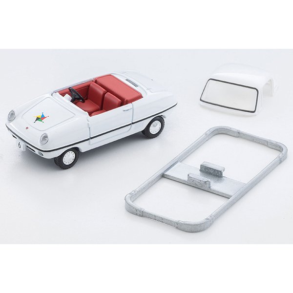 画像9: TOMYTEC 1/64 Limited Vintage こどもの国×TLV Kuni x TLV Datsun Baby No. 6 (White) with Figure