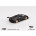 画像2: MINI GT 1/64 LB★WORKS Lamborghini Aventador Limited Edition Matte Black (RHD) (2)