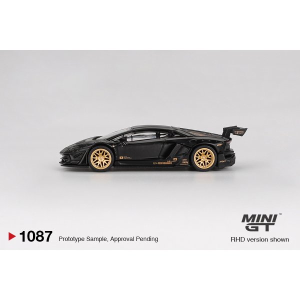 画像3: MINI GT 1/64 LB★WORKS Lamborghini Aventador Limited Edition Matte Black (LHD)