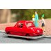 画像8: TOMYTEC 1/64 Limited Vintage こどもの国×TLV Datsun Baby Restored Car (Red) with Figure (8)