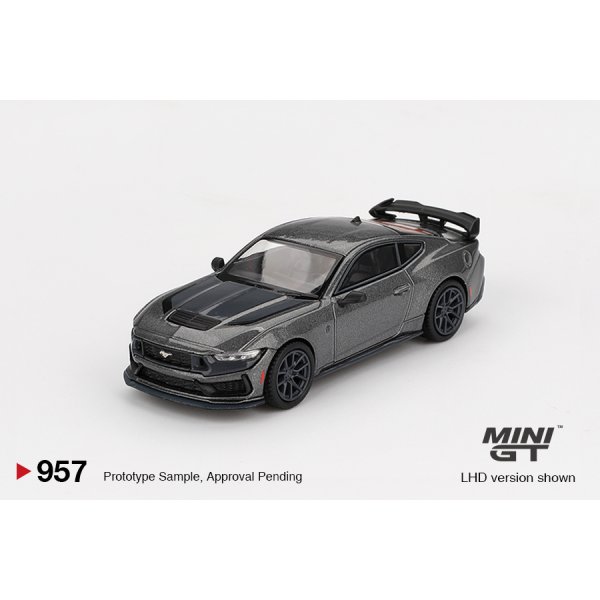 画像2: MINI GT 1/64 Ford Mustang Dark Horse 2024 Carbonized Grey (LHD)