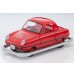 画像2: TOMYTEC 1/64 Limited Vintage こどもの国×TLV Datsun Baby Restored Car (Red) with Figure (2)