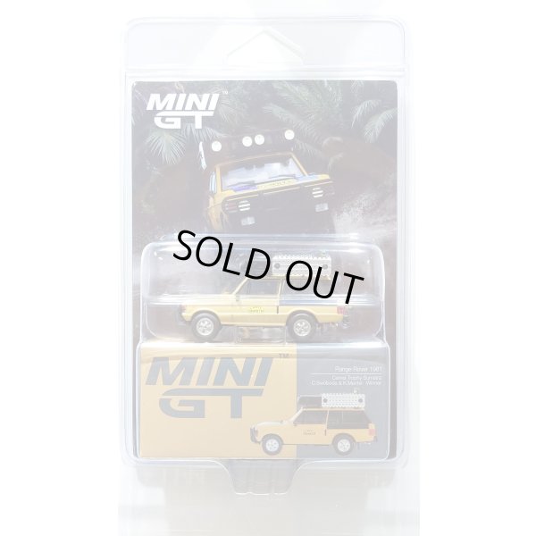 画像1: MINI GT 1/64 Range Rover 1981 Camel Trophy Sumatra winner C. Swoboda & K. Mentel (LHD) [Blister Packaging]