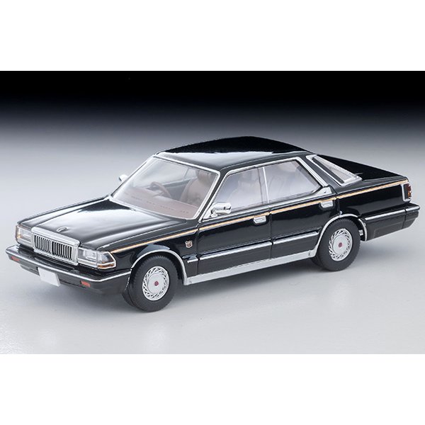 画像1: TOMYTEC 1/64 Limited Vintage NEO Nissan Cedric HT V30 Turbo Brougham VIP (Black) 1985