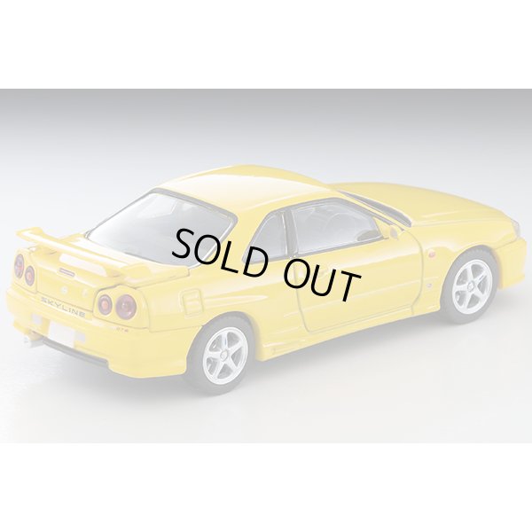 画像2: TOMYTEC 1/64 Limited Vintage NEO Nissan Skyline 2-Door Sports Coupe 25GT TURBO with Optional Parts (Yellow) 1998
