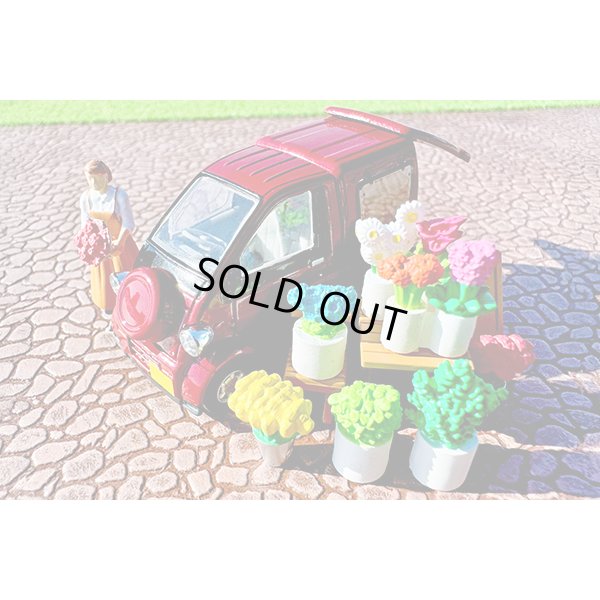 画像9: TOMYTEC 1/64 Diorama Collection #CarSnap 17b Flower Shop 2 (with Daihatsu Midget II Cargo)