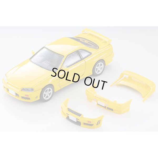 画像9: TOMYTEC 1/64 Limited Vintage NEO Nissan Skyline 2-Door Sports Coupe 25GT TURBO with Optional Parts (Yellow) 1998