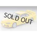 TOMYTEC 1/64 Limited Vintage NEO Nissan Skyline 2-Door Sports Coupe 25GT TURBO with Optional Parts (Yellow) 1998