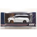Hobby Japan 1/64 Toyota Vellfire Z Premier Hybrid (H40W) / Genuine Option Platinum White Pearl Mica