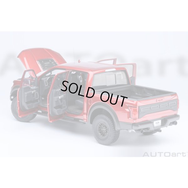 画像16: AUTOart 1/18 Ford F-150 Raptor Supercrew 2019 (Metallic Red)