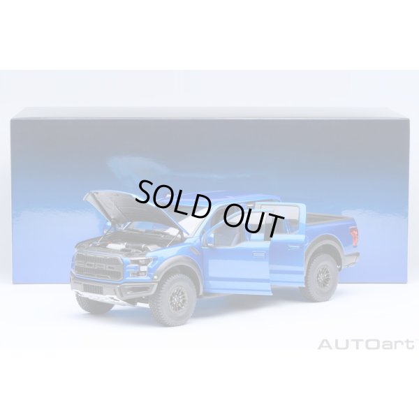 画像21: AUTOart 1/18 Ford F-150 Raptor Supercrew 2019 (Metallic Blue)