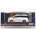 Hobby Japan 1/64 Toyota Alphard Z (H40W) / Genuine Option Platinum White Pearl Mica