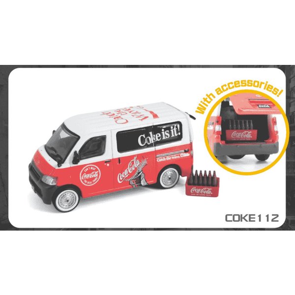 画像2: Tiny City Toyota TownAce Van "COCA COLA"