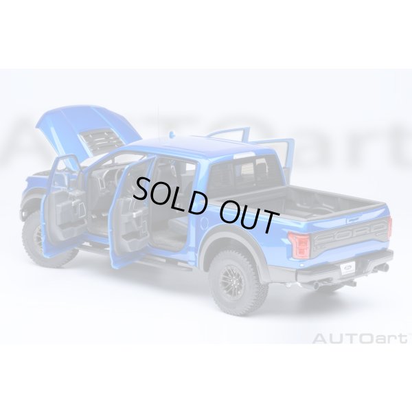 画像16: AUTOart 1/18 Ford F-150 Raptor Supercrew 2019 (Metallic Blue)
