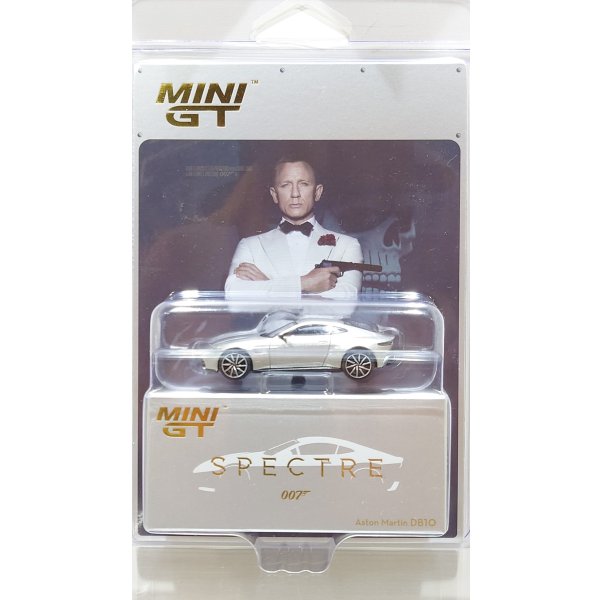 画像1: MINI GT 1/64 Aston Martin DB10 "Spectre" English packaging