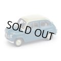 BRUMM 1/43 Fiat 600 1st Series Sedan 1955 Light Blue/Ivory Two-Tone Special Edition