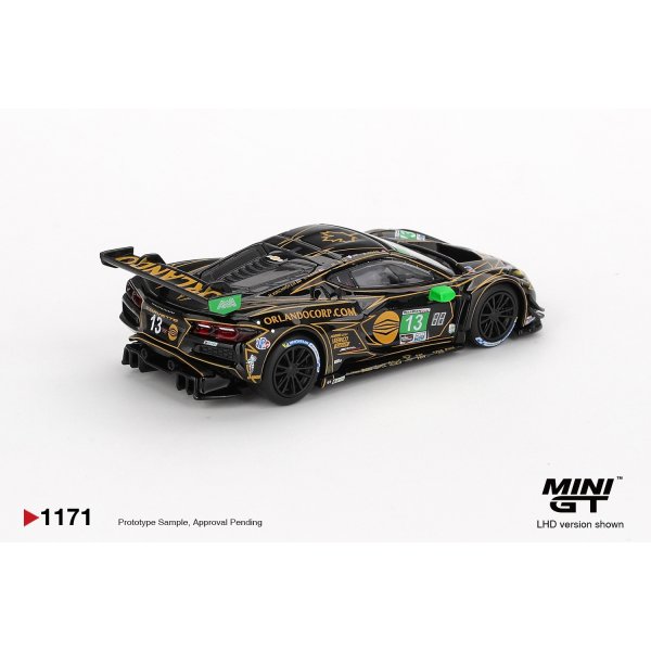 画像2: MINI GT 1/64 Chevrolet Corvette Z06 GT3.R IMSA Daytona 24 Hours 2025 #13 AWA