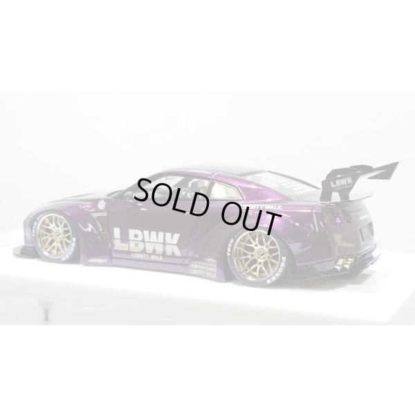 画像3: EIDOLON 1/43 LB WORKS GT-R Type 1.5 (LB-Silhouette GT Wing) Alba Cielo Limited 32 pcs.