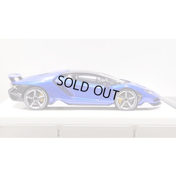 画像6: EIDOLON 1/43 Lamborghini Centenario LP770-4 2016 Rear Wing up Lobellia Blue Limited 32 pcs.