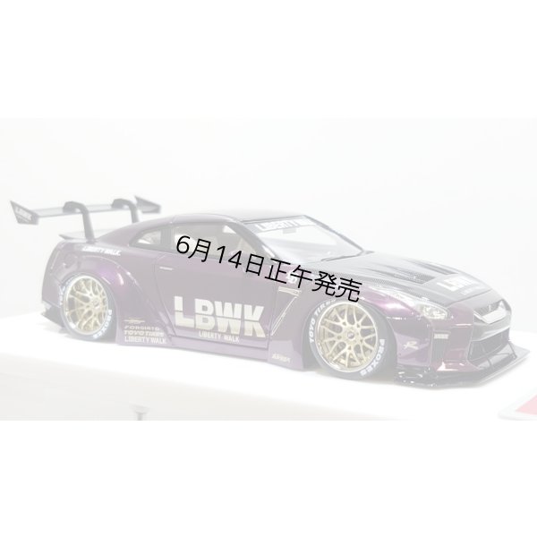 画像6: EIDOLON 1/43 LB WORKS GT-R Type 1.5 (LB-Silhouette GT Wing) Alba Cielo Limited 32 pcs.