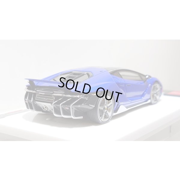画像10: EIDOLON 1/43 Lamborghini Centenario LP770-4 2016 Rear Wing up Lobellia Blue Limited 32 pcs.