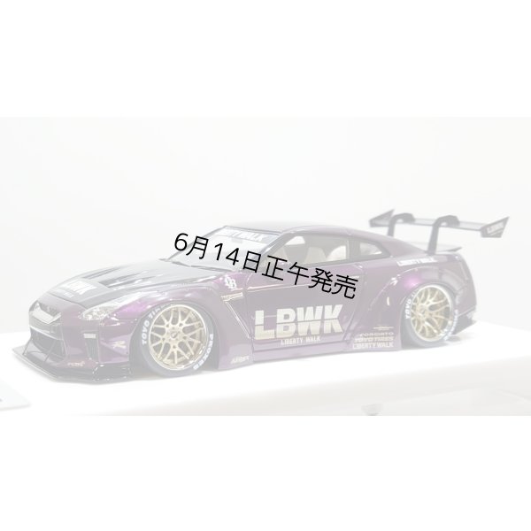 画像2: EIDOLON 1/43 LB WORKS GT-R Type 1.5 (LB-Silhouette GT Wing) Alba Cielo Limited 32 pcs.