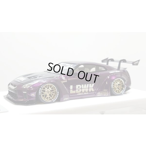 画像1: EIDOLON 1/43 LB WORKS GT-R Type 1.5 (LB-Silhouette GT Wing) Alba Cielo Limited 32 pcs.