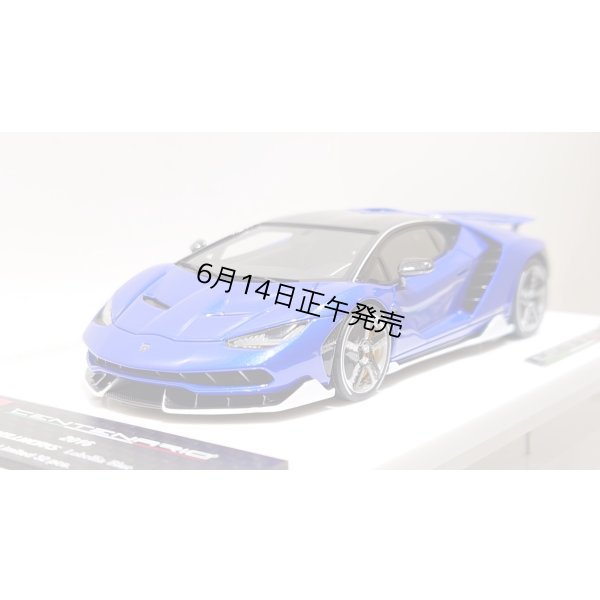 画像10: EIDOLON 1/43 Lamborghini Centenario LP770-4 2016 Rear Wing up Lobellia Blue Limited 32 pcs.