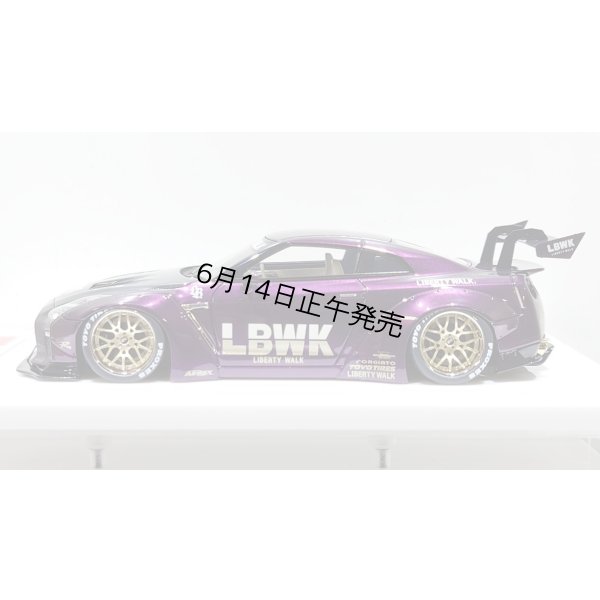 画像3: EIDOLON 1/43 LB WORKS GT-R Type 1.5 (LB-Silhouette GT Wing) Alba Cielo Limited 32 pcs.