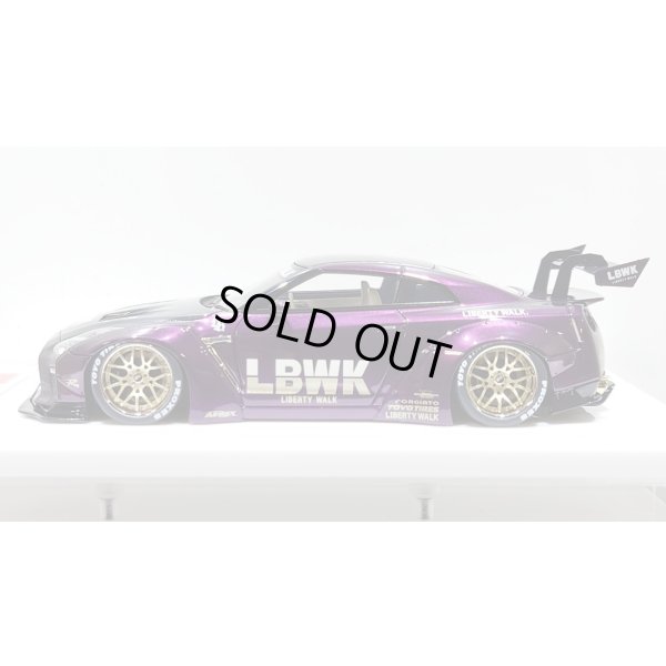 画像2: EIDOLON 1/43 LB WORKS GT-R Type 1.5 (LB-Silhouette GT Wing) Alba Cielo Limited 32 pcs.