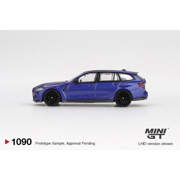 画像4: MINI GT 1/64 BMW M3 Competition Touring Portimao Blue Metallic (LHD)
