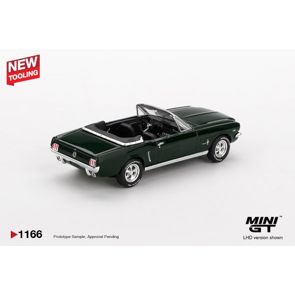 画像3: MINI GT 1/64 Ford Mustang Convertible 1964 Highlight Green (LHD) [Blister Packaging]