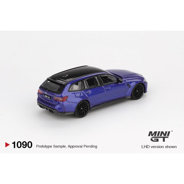 画像3: MINI GT 1/64 BMW M3 Competition Touring Portimao Blue Metallic (RHD)