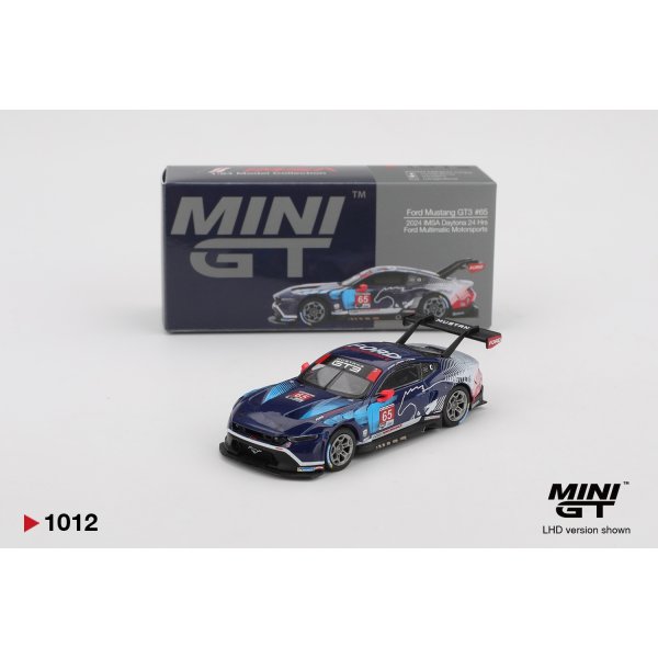 画像1: MINI GT 1/64 Ford Mustang GT3 IMSA Daytona 24 Hours 2024 #65 Ford Multimatic Motorsports (LHD)